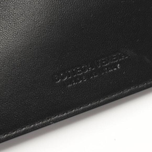 BOTTEGA VENETA Black Leather Intrecciato Wallet - Picture 5 of 6